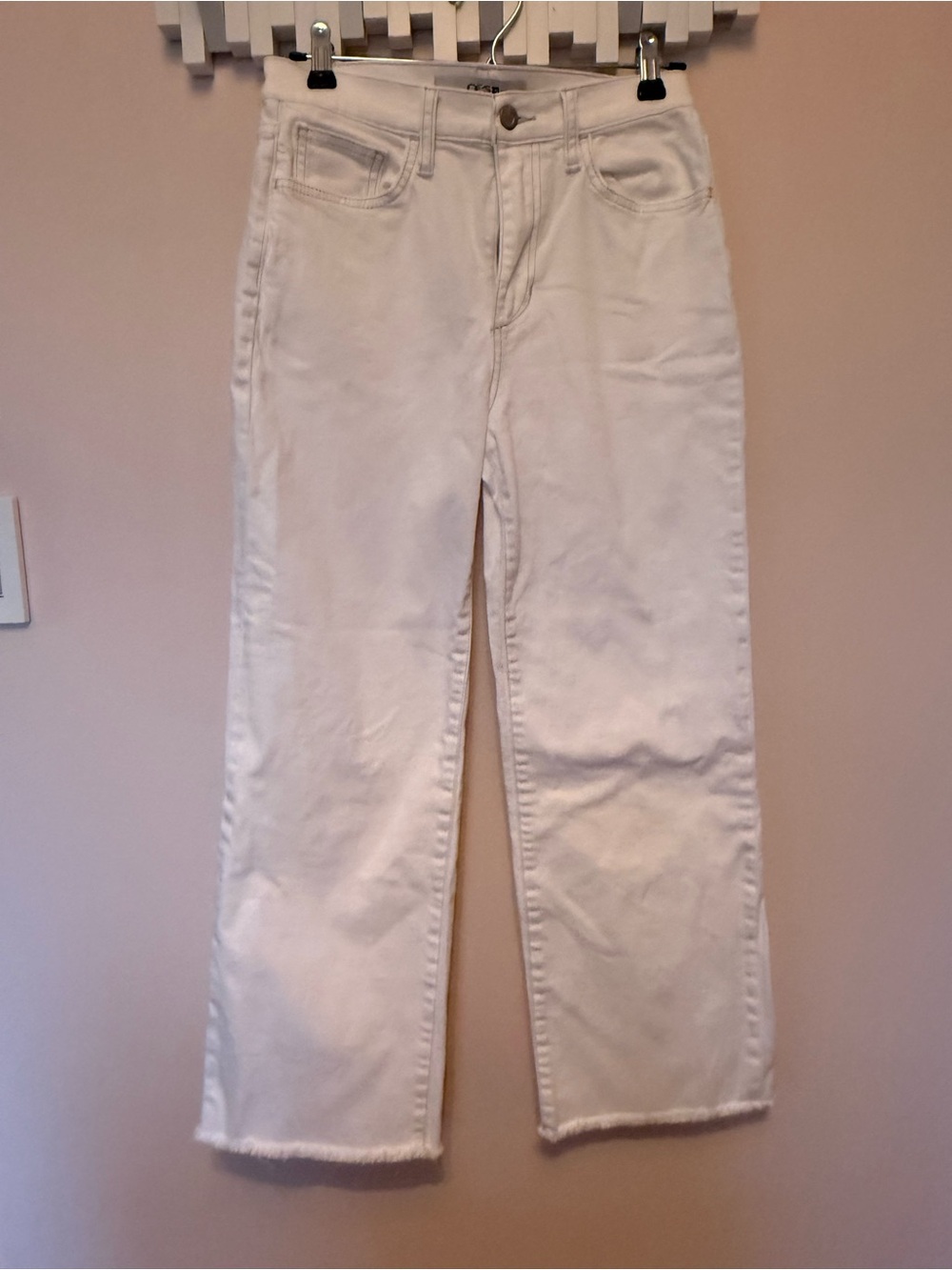 Joe’s Jeans High Rise White Wide Leg
